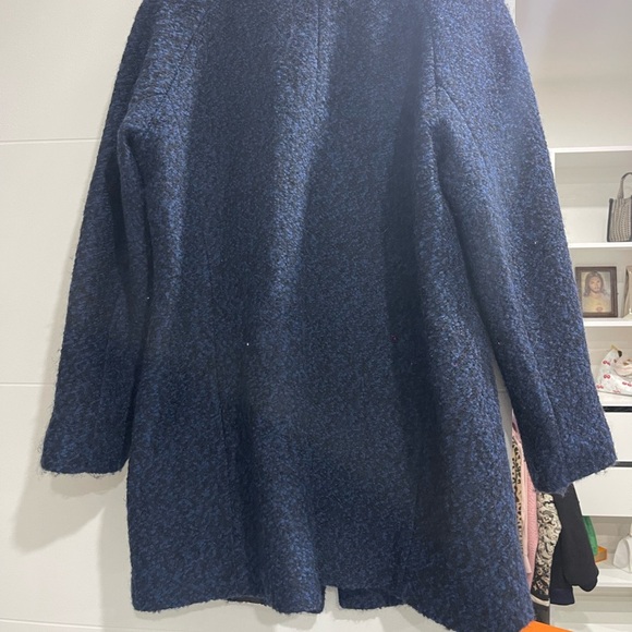 Anne Klein Midnight Blue Pea Coat - Picture 3 of 6